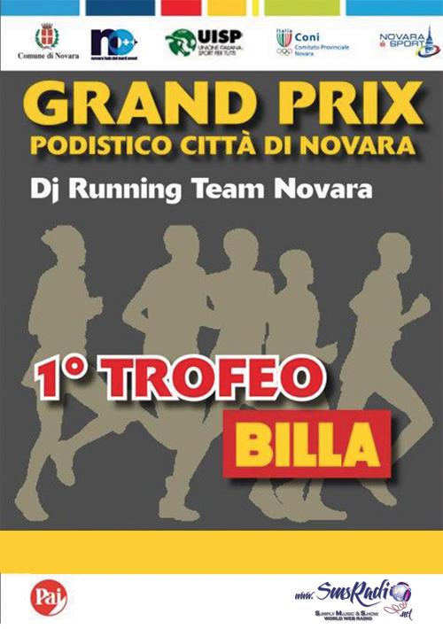 Grand Prix Podistico Città di Novara 1° Trofeo Billa - Undicesima prova