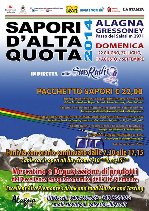 Sapori d'Alta Quota 2014