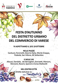 SFesta d'autunno del distretto urbano del commercio di Varese