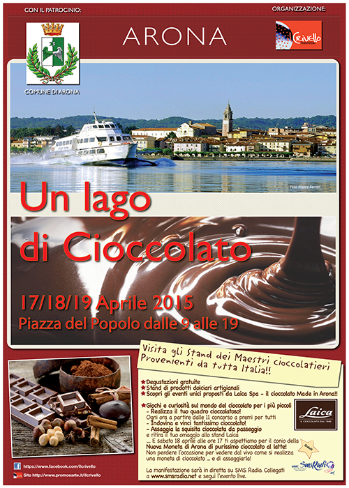 Lago di cioccolato ad Arona