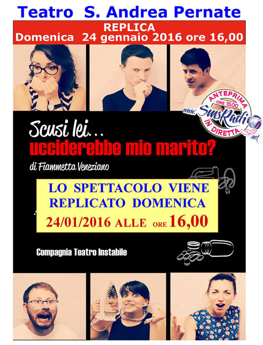 Anteprima SmsRadio Teatro Pernate