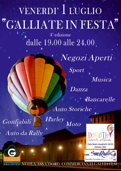 Galliate in Festa