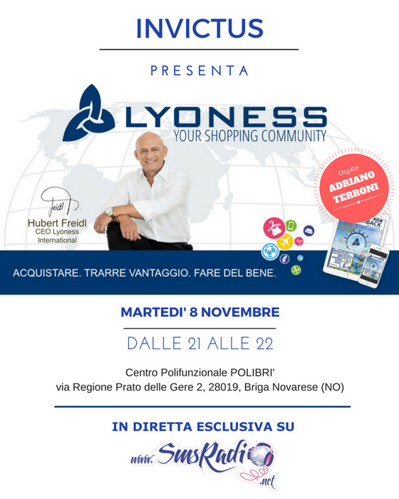 SmsRadio diretta Lyoness