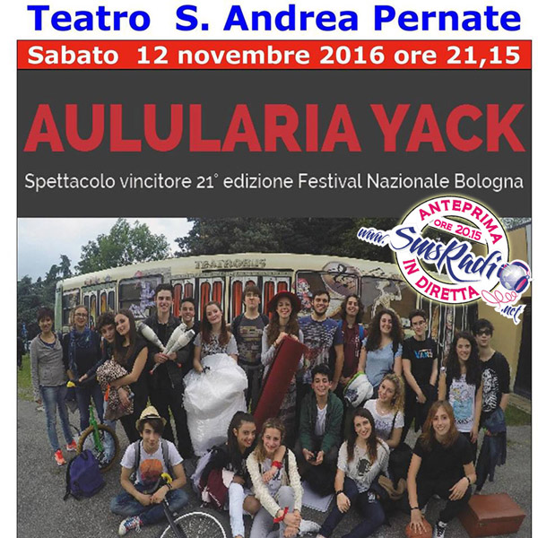 Anteprima SmsRadio Teatro Pernate