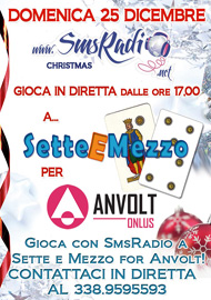 Natale con SmsRadio per Anvolt