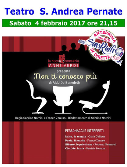 Anteprima SmsRadio Teatro Pernate